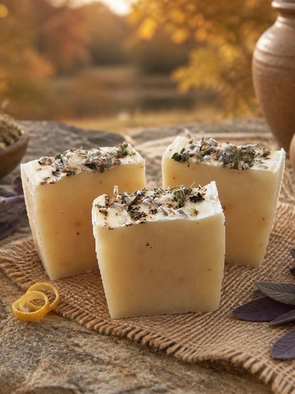 Orchid & Vine Castor Oil Blend Soap Skin Nutrition Luxury Hydration 1 - Picture 2 of 2